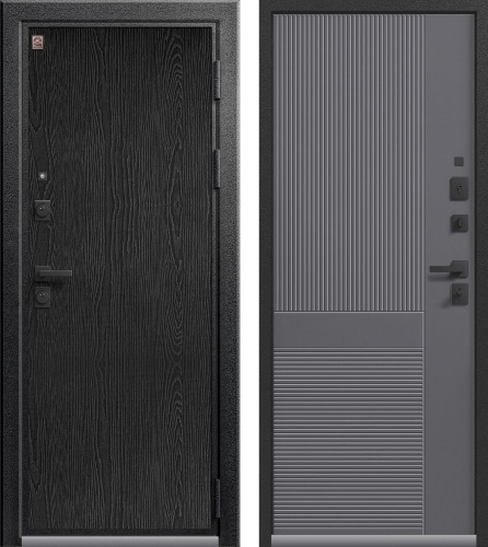 Центурион LUX-8 Серый муар+МДФ Распил графит-Кашемир графит Центурион LUX-8 Серый муар+МДФ Распил графит-Кашемир графит